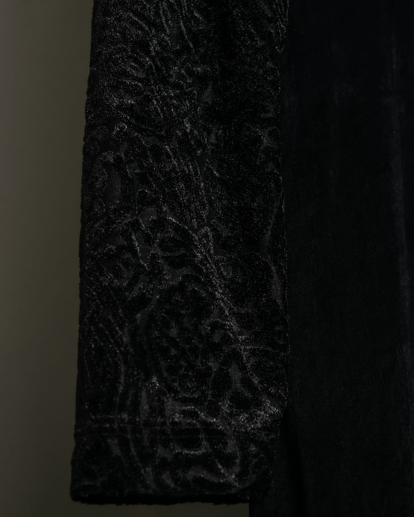 Beautiful Velor Cutout Unisex Dress