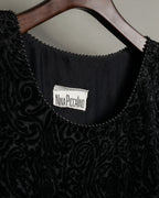 Beautiful Velor Cutout Unisex Dress