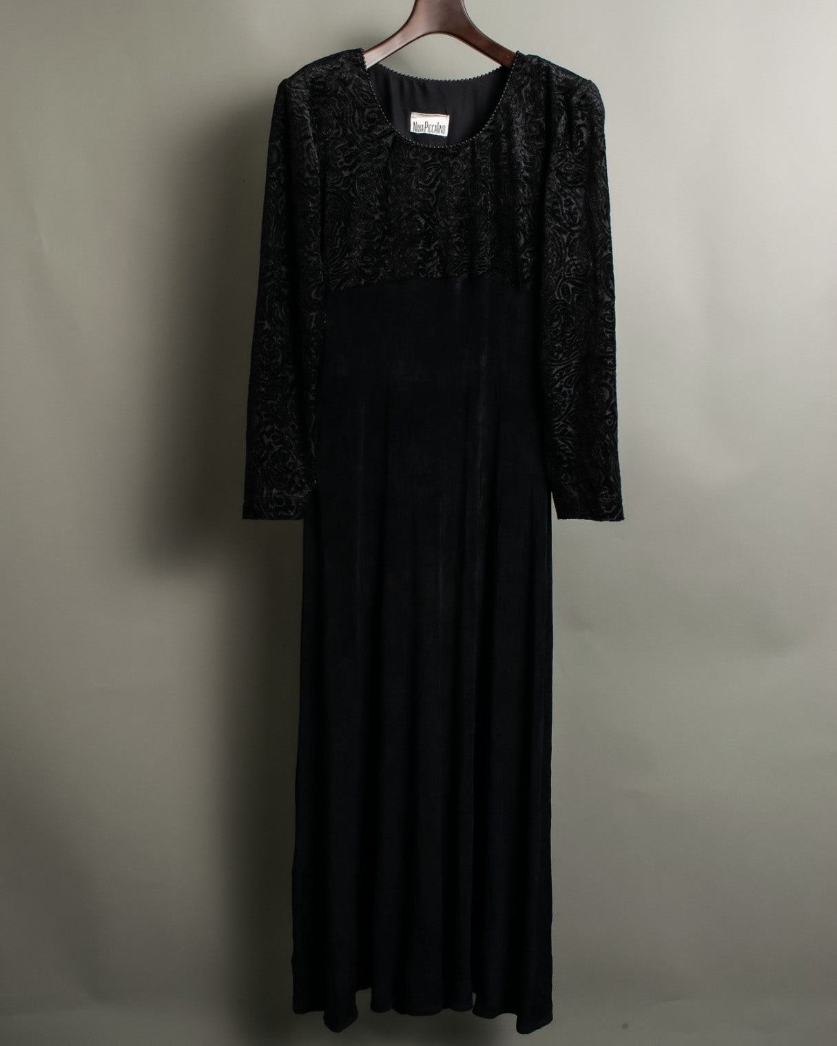 Beautiful Velor Cutout Unisex Dress