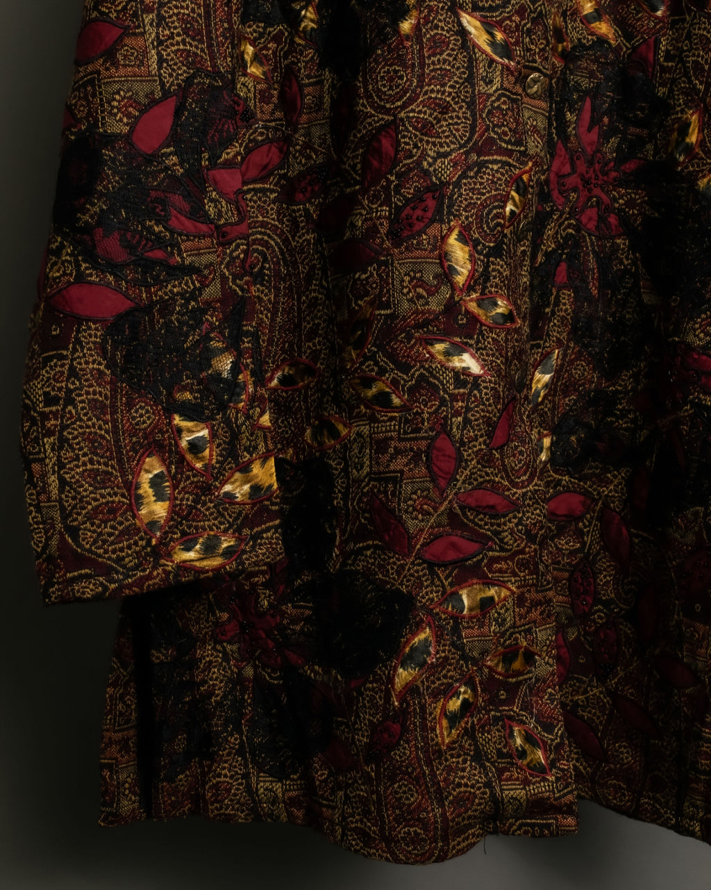 Calm Paisley nd Blooming Flower Jacket