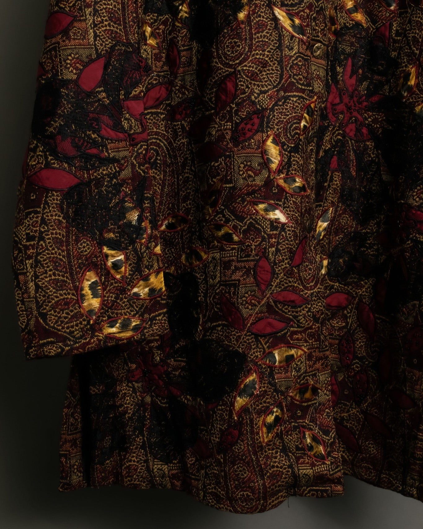 Calm Paisley nd Blooming Flower Jacket