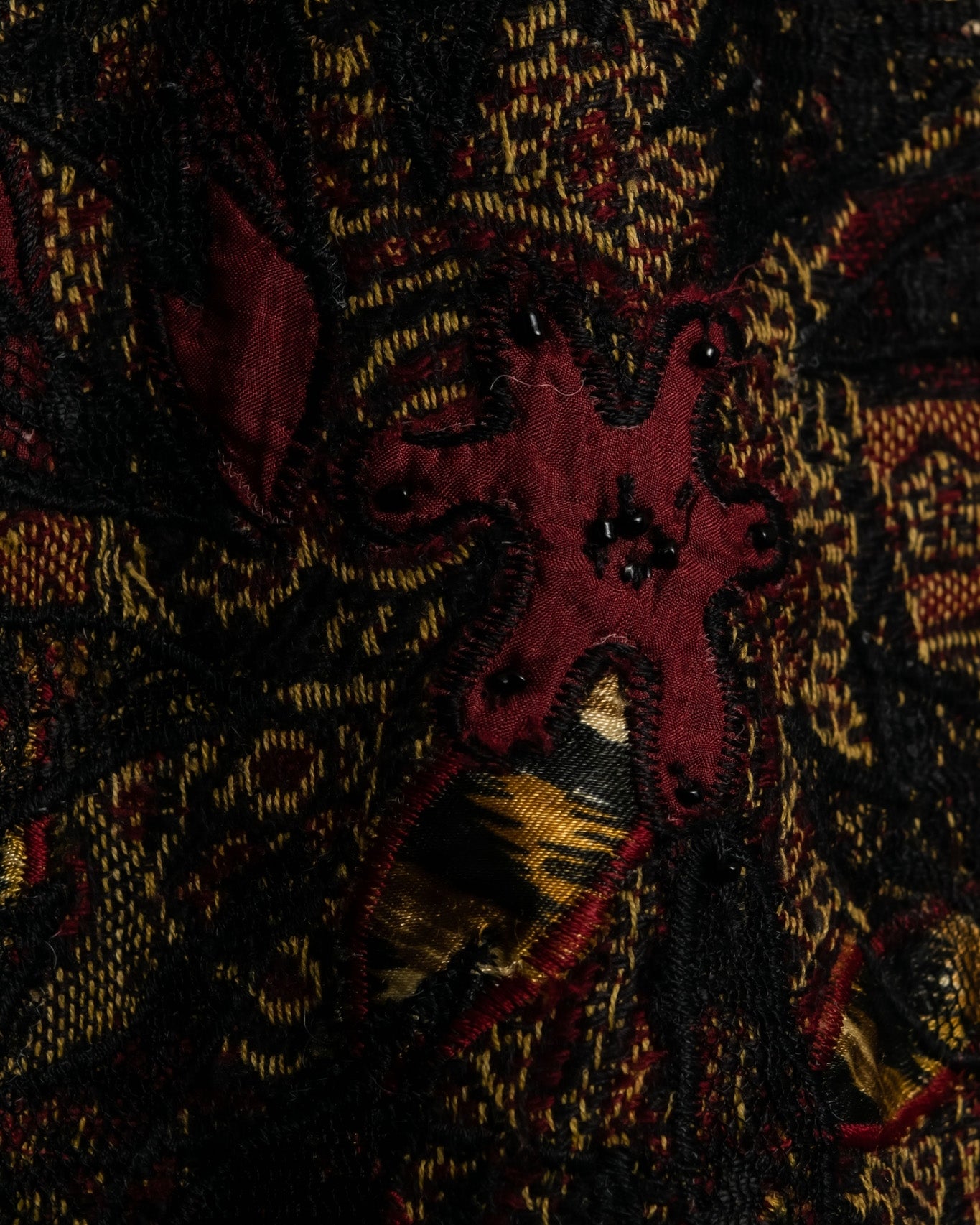 Calm Paisley nd Blooming Flower Jacket