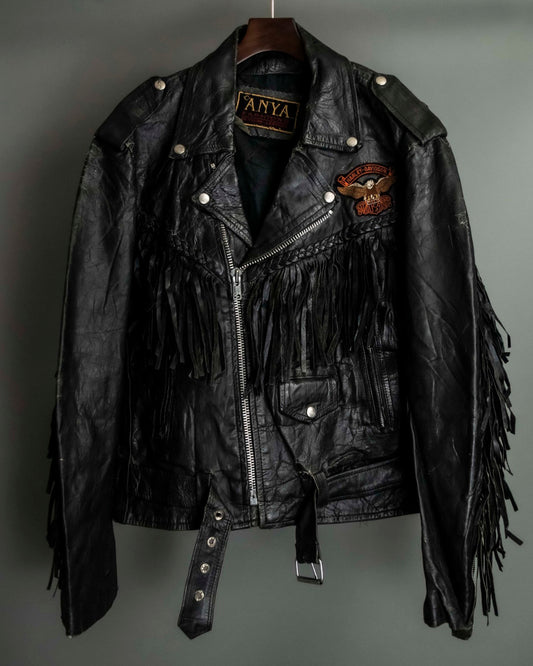 "Harley-Davidson" Vintage Fringe Riders Jacket
