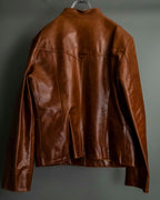 "MOOD SPECIAL" Beautiful Leather Pattern Jacket