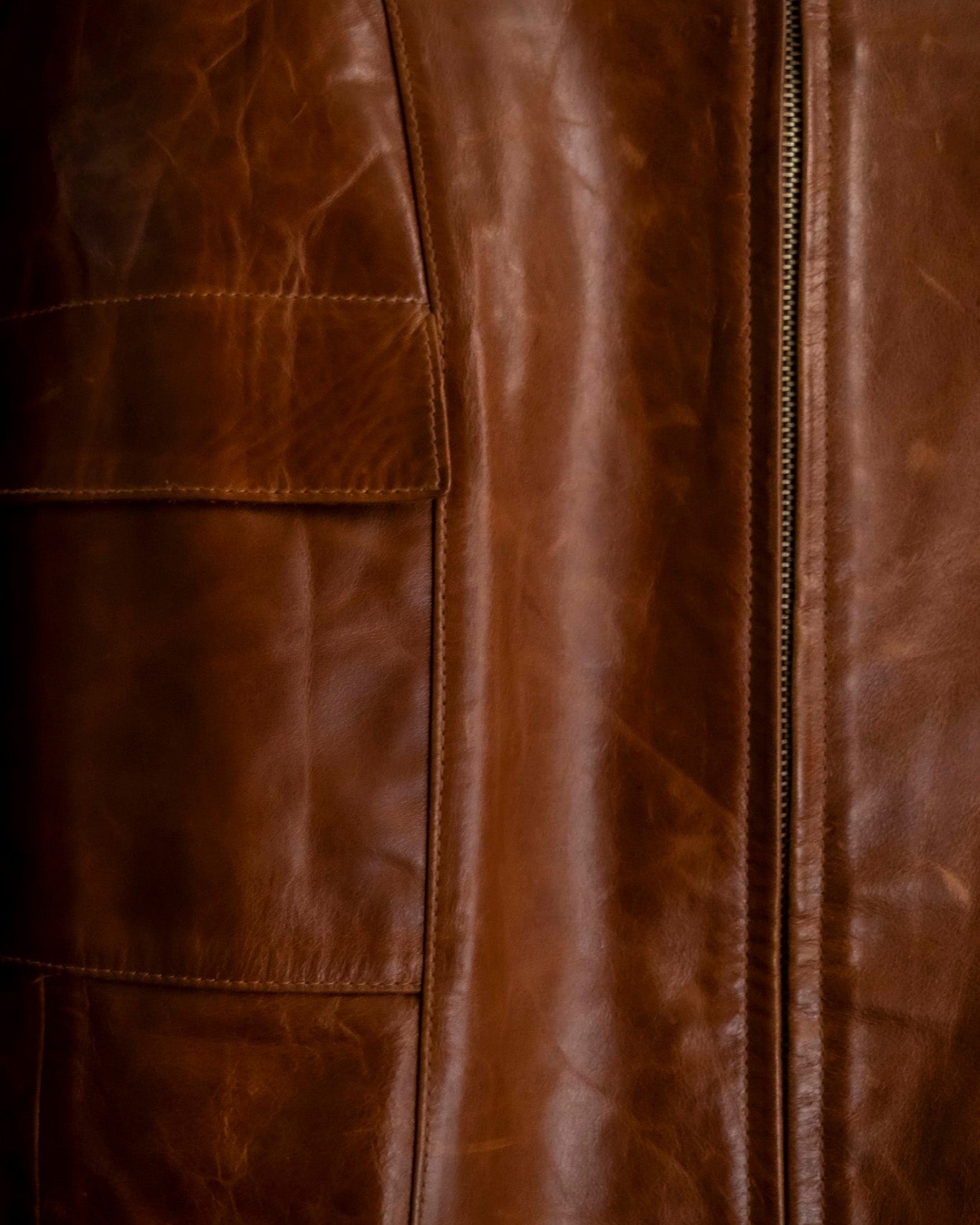 "MOOD SPECIAL" Beautiful Leather Pattern Jacket