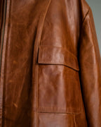 "MOOD SPECIAL" Beautiful Leather Pattern Jacket