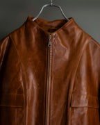 "MOOD SPECIAL" Beautiful Leather Pattern Jacket