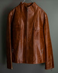 "MOOD SPECIAL" Beautiful Leather Pattern Jacket