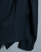 Psychedelic Pattern Short Tailored Jacket