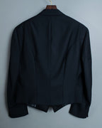 Psychedelic Pattern Short Tailored Jacket