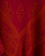 "MOOD SPECIAL" Beautiful Silhouette Unique Pattern New Wool Knit