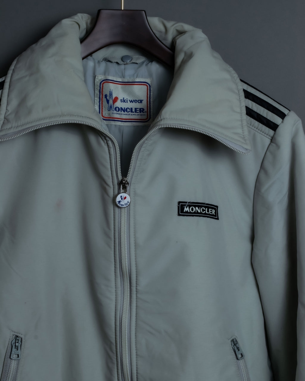 MONCLER Shoulder Three Line Ski Jacket