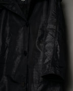 Scale Design Fabric Bellows Fold Food Coat