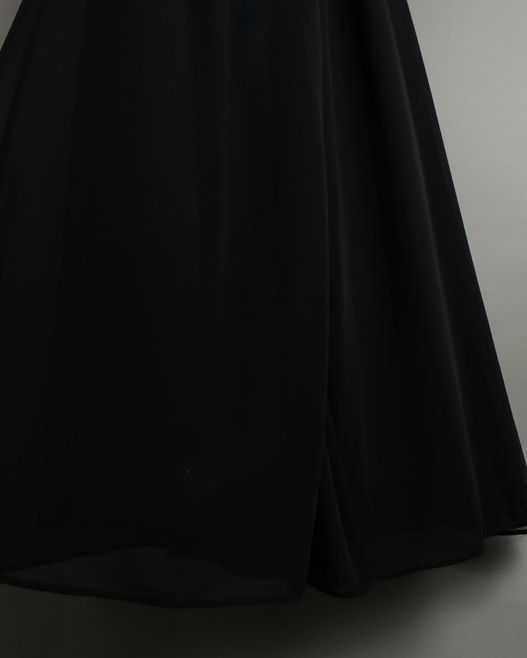 Sheer Double Fabric Flared Pants