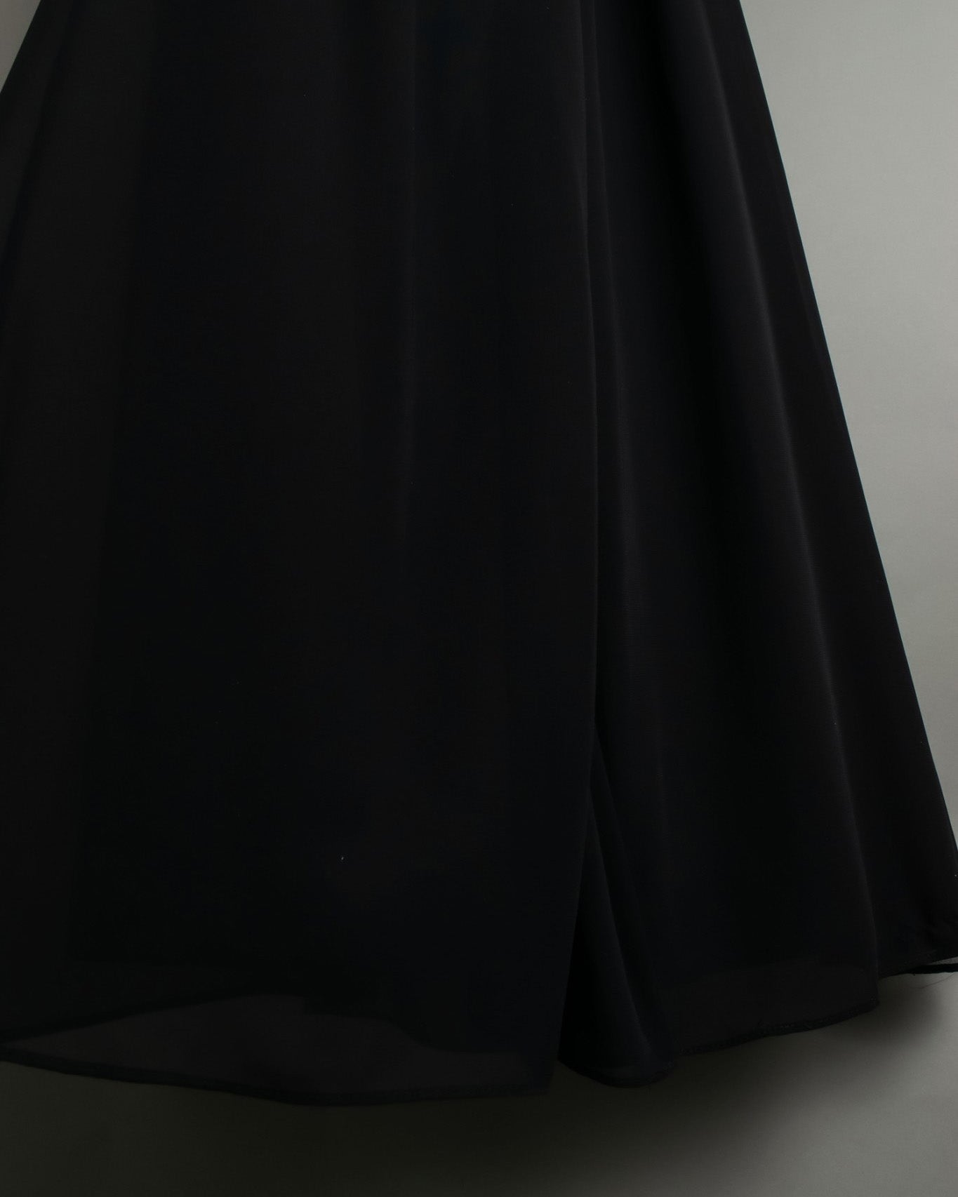 Sheer Double Fabric Flared Pants