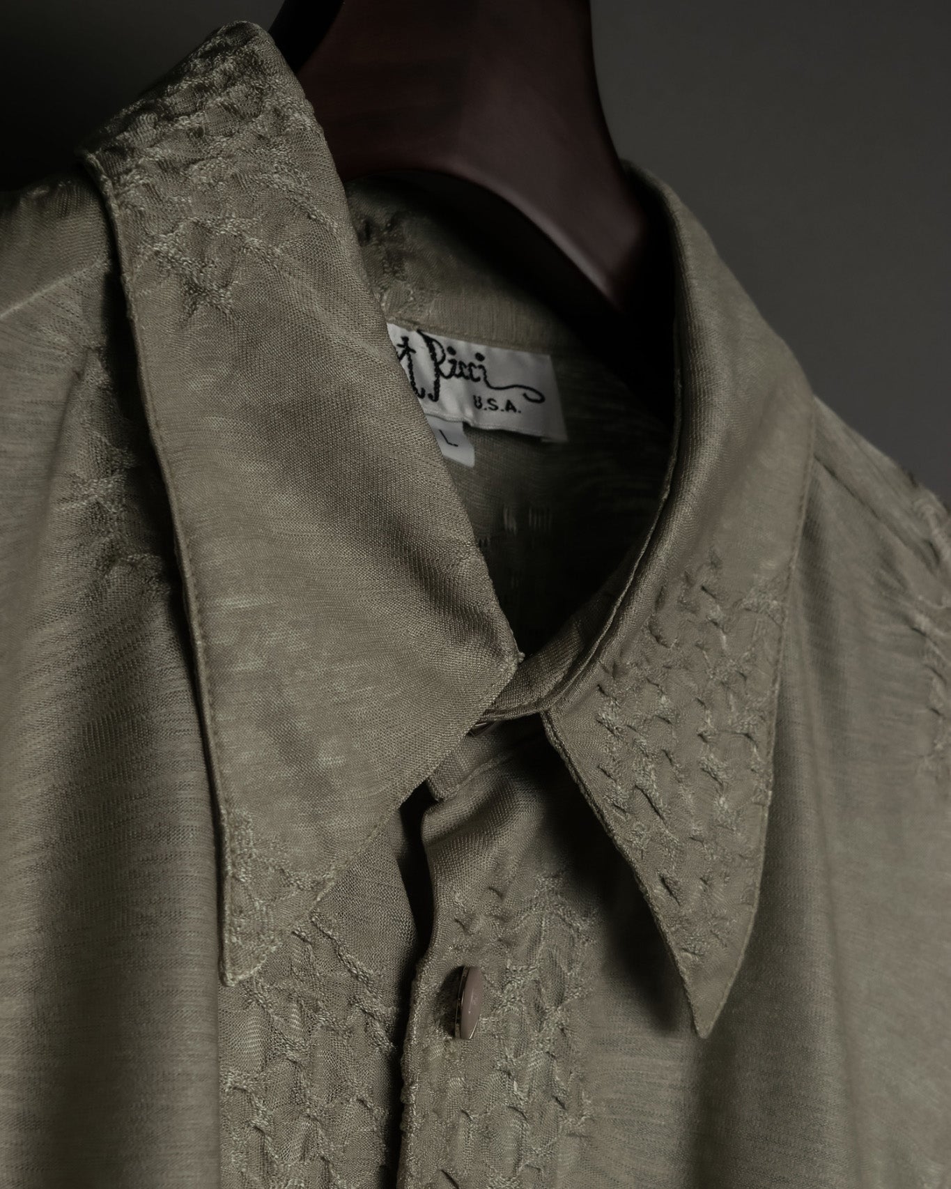 Textured USA Smooth Dress Shirt