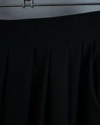 Unisex Sheer Black Skirt with Pockets