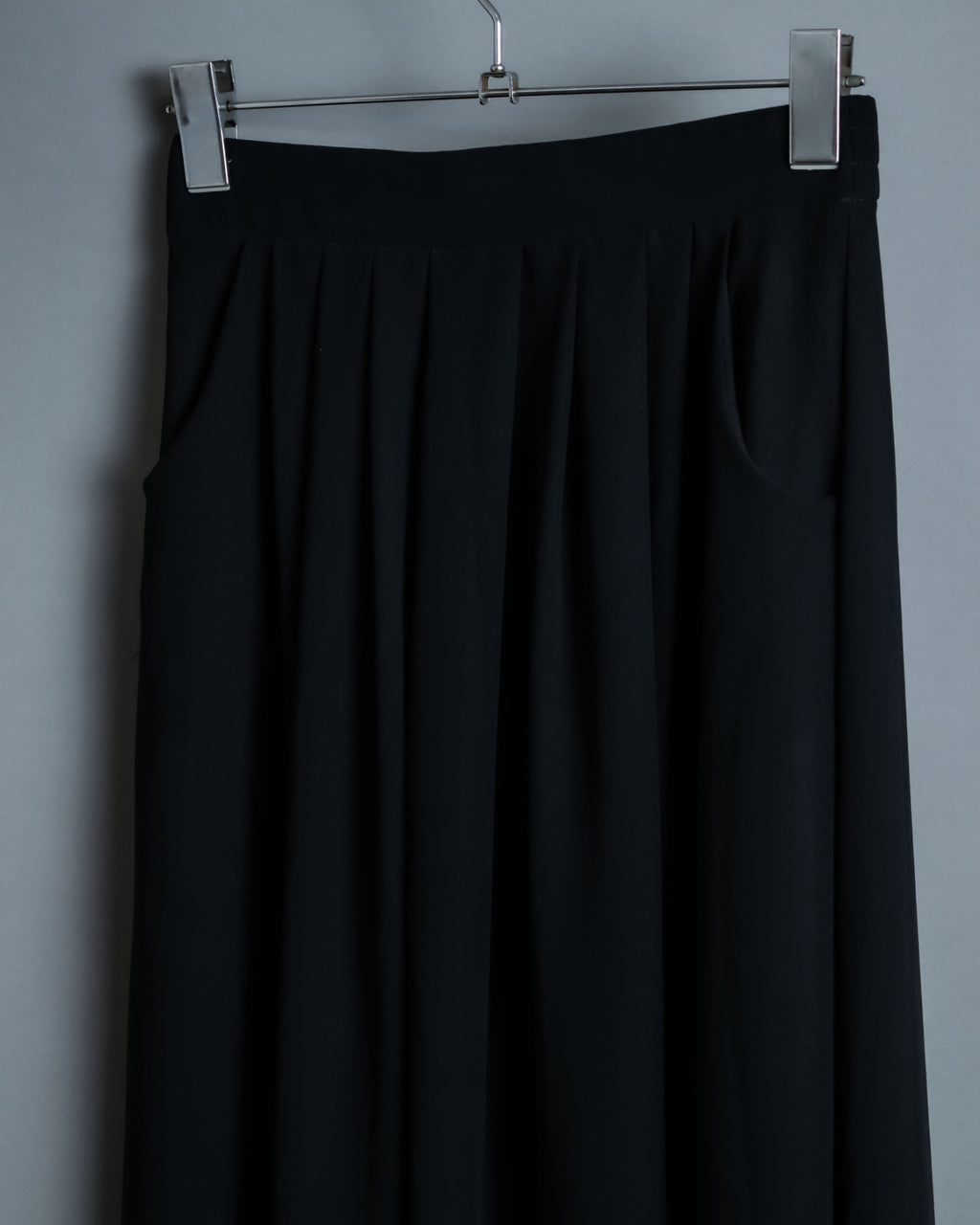 Unisex Sheer Black Skirt with Pockets