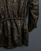 Dull Glossy Jacquard Aperture Variable Jacket