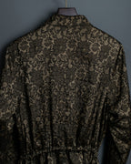 Dull Glossy Jacquard Aperture Variable Jacket