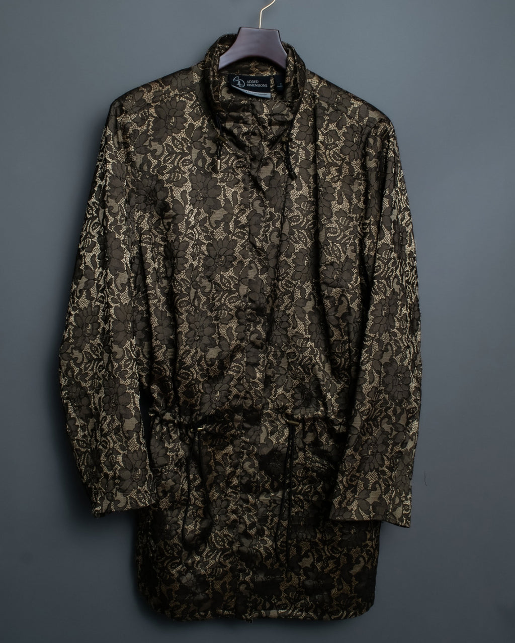 Dull Glossy Jacquard Aperture Variable Jacket