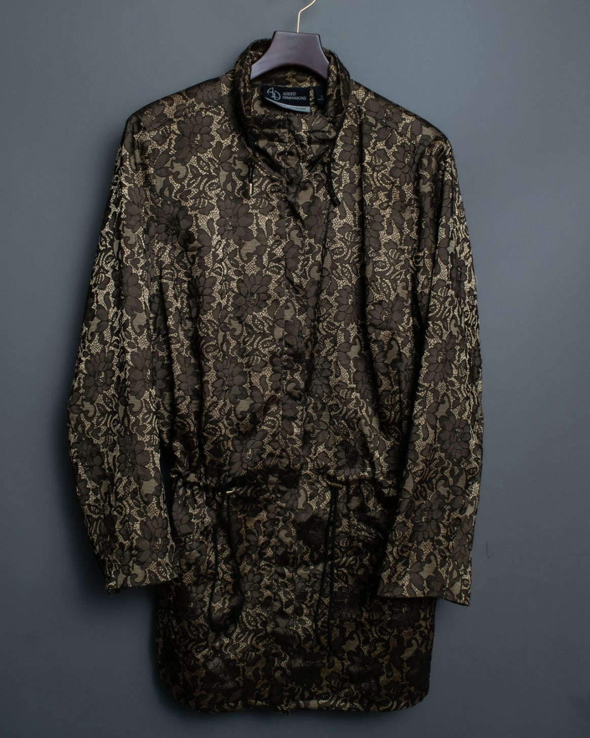 Dull Glossy Jacquard Aperture Variable Jacket