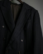 "WEST GERMANY" Red Lined Check Double Breasted Setup