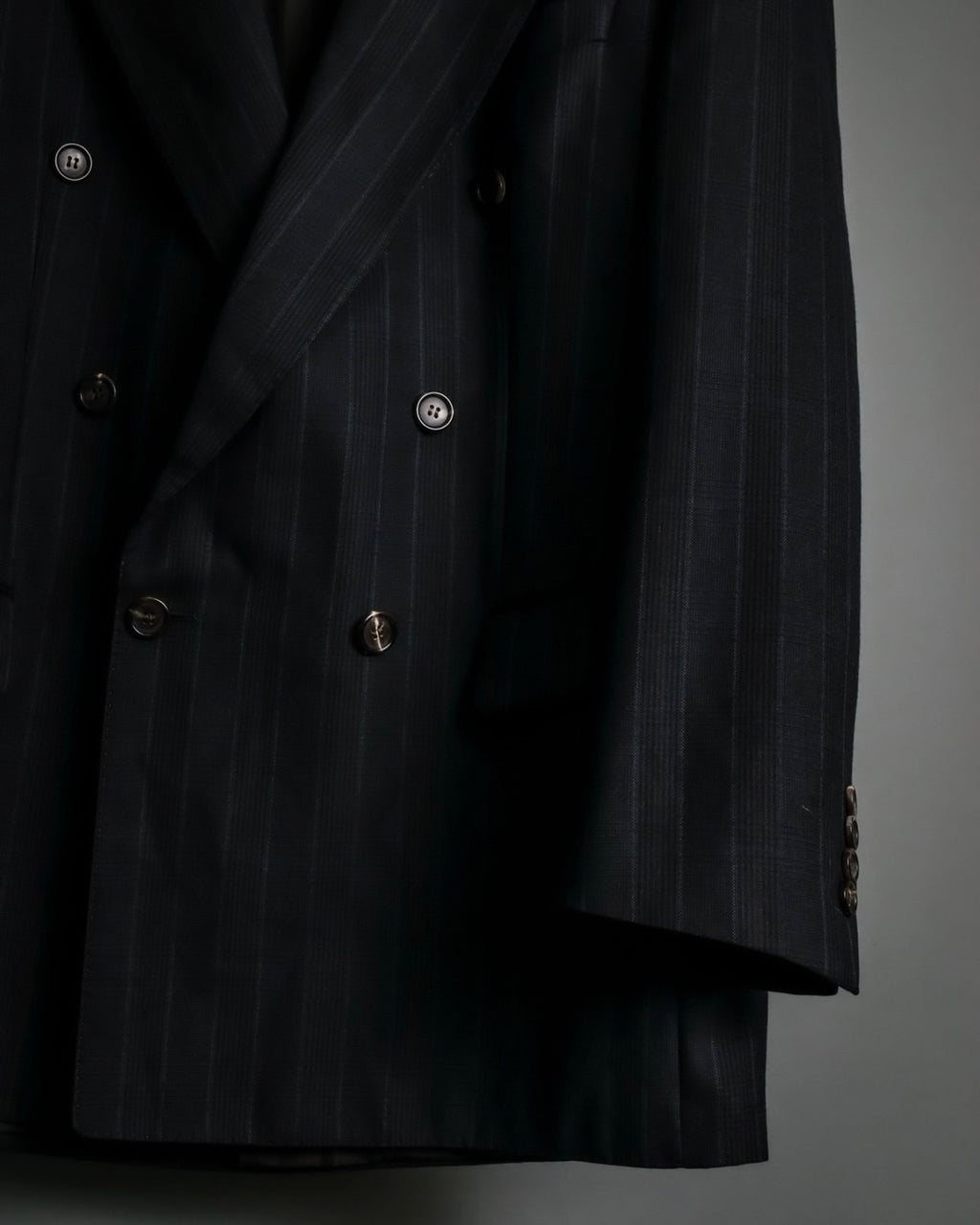 "WEST GERMANY" Red Lined Check Double Breasted Setup