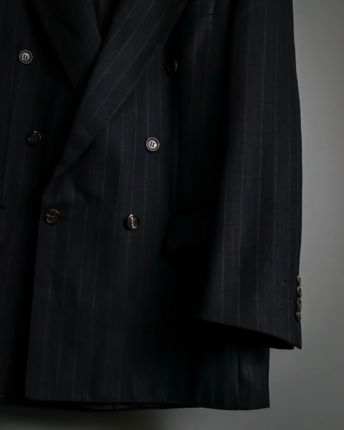 "WEST GERMANY" Red Lined Check Double Breasted Setup