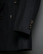 "WEST GERMANY" Red Lined Check Double Breasted Setup