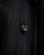 "WEST GERMANY" Red Lined Check Double Breasted Setup