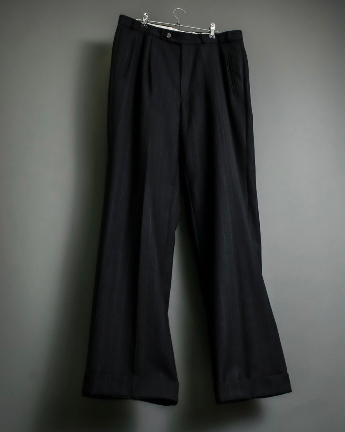 "WEST GERMANY" Red Lined Check Double Breasted Setup