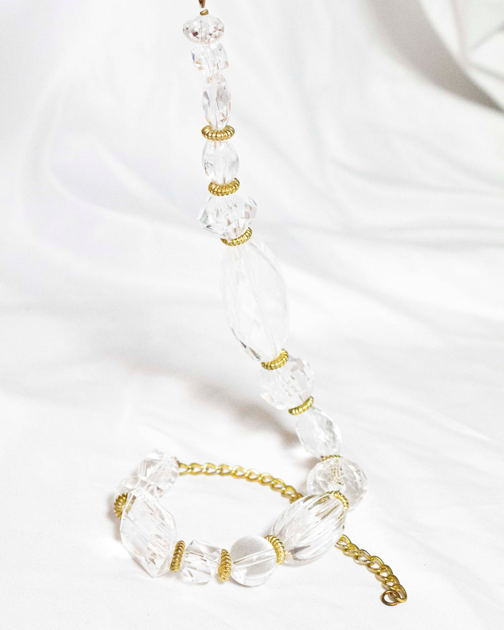 "MOOD SPECIAL" beautiful crystal irregular necklace