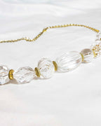"MOOD SPECIAL" beautiful crystal irregular necklace