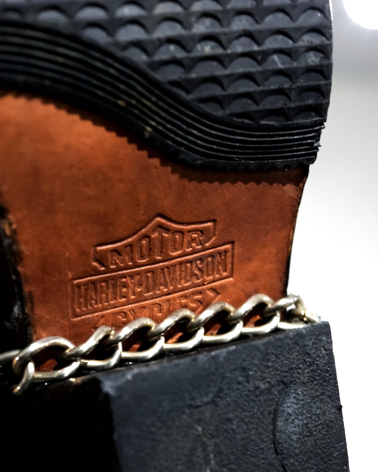 "Harley Davidson" Iron Western Boots