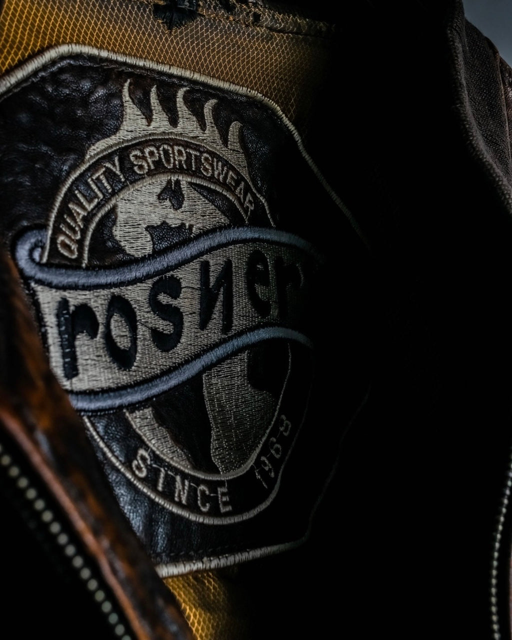 "MOOD SPECIAL" Super Aging Leather Blouson