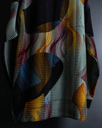 "MOOD SPECIAL" Mulch Color Art Pattern Shirt