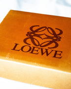 "LOEWE" Red-Eyed Leather Bangle