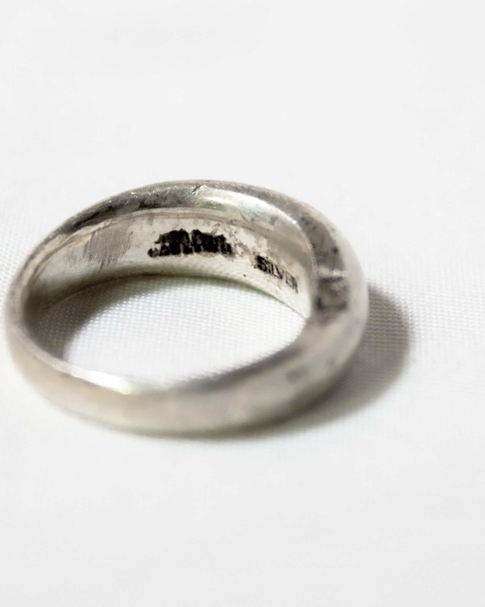 JEAN PAUL GAULTIER Name Design Silver Ring