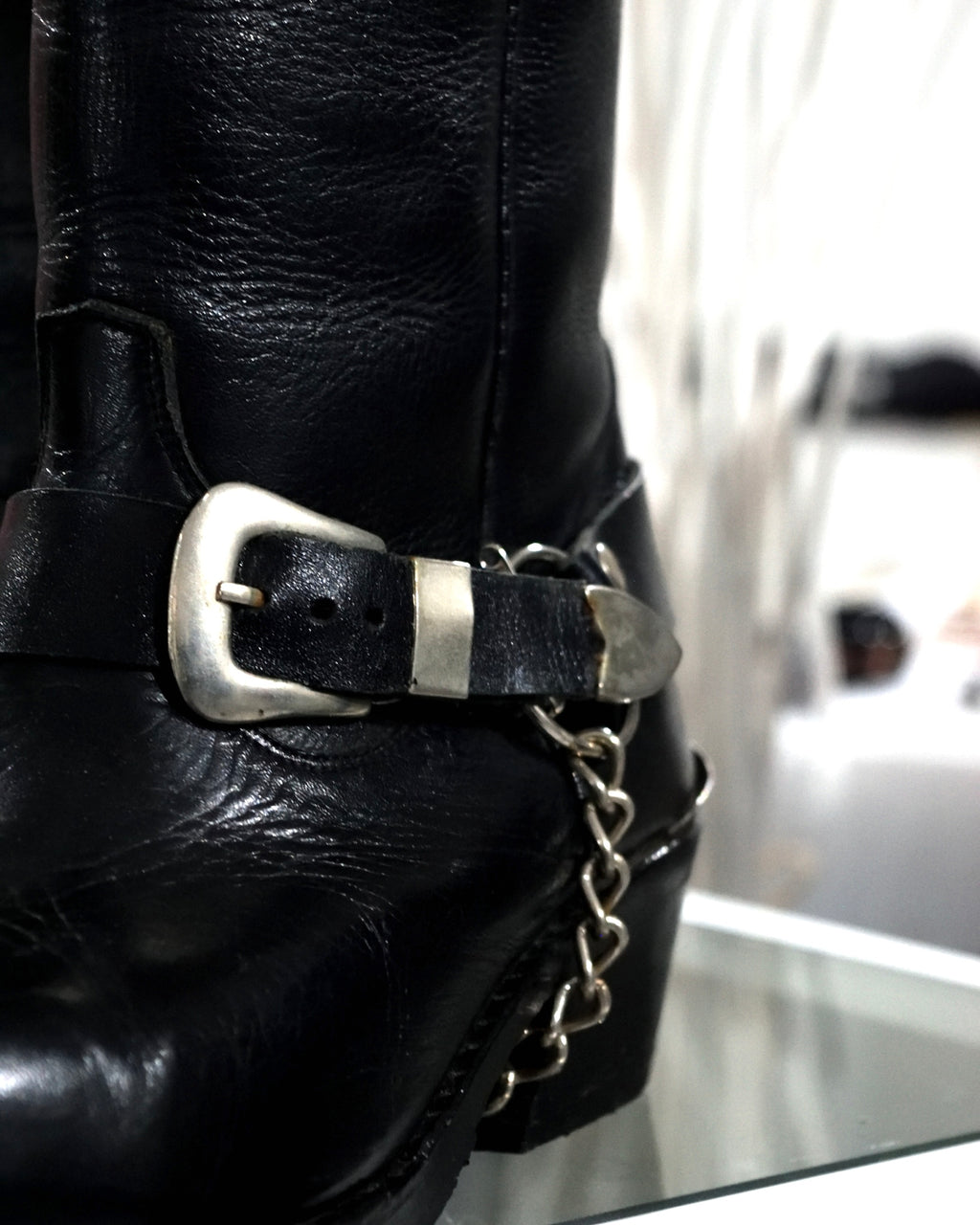 "Harley Davidson" Iron Western Boots