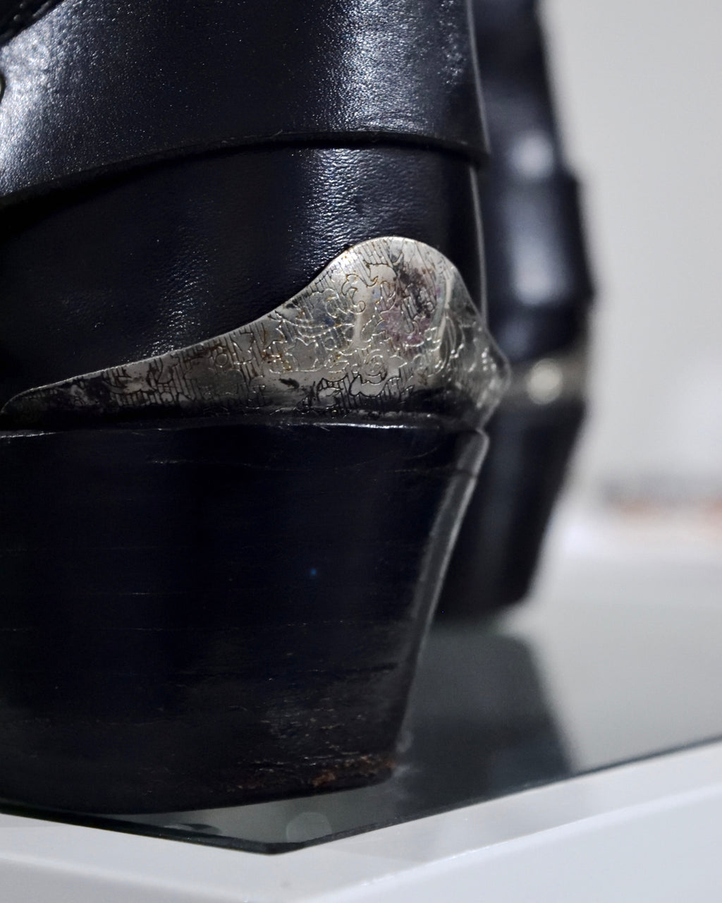 "Harley Davidson" Iron Western Boots