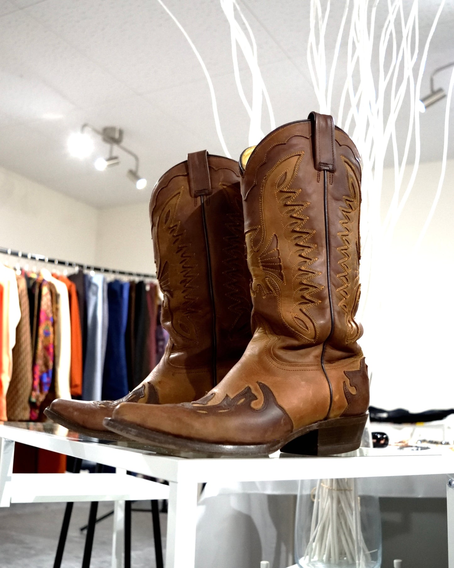 "MOOD SPECIAL" Brown Eagle Western Boots