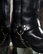 "Harley Davidson" Iron Western Boots