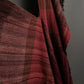 Vintage Red multi color stole