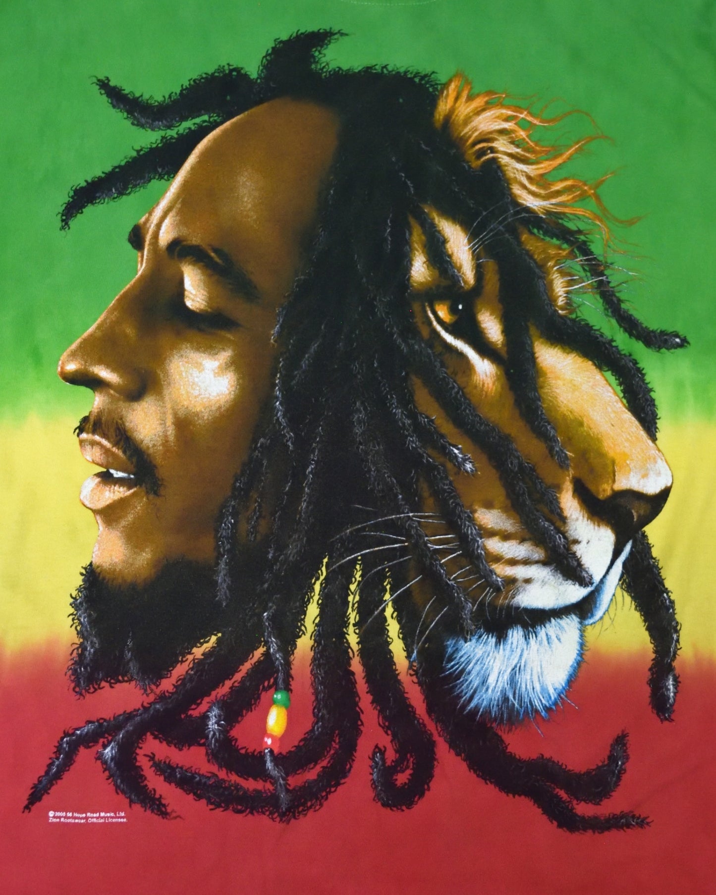 Rainbow Bob Marley T-shirt