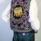 "Mood Special" super embroidered elephant vest