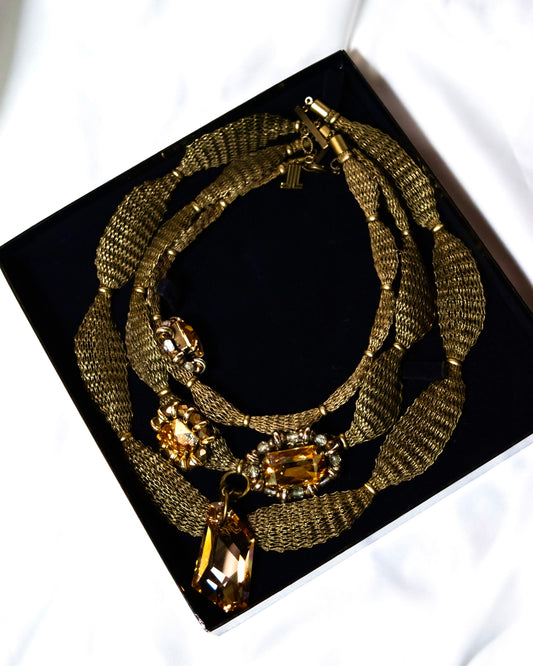 "LANVIN" Wriggle Jewelry Necklace